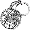 Game of Thrones Targaryen Dragon DieCast Keychain XT0046