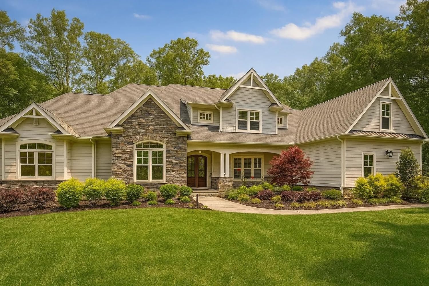 19-1097 HOUSE PLAN - Elegant House Floor Plan: CAD Blueprint with Modern Designs