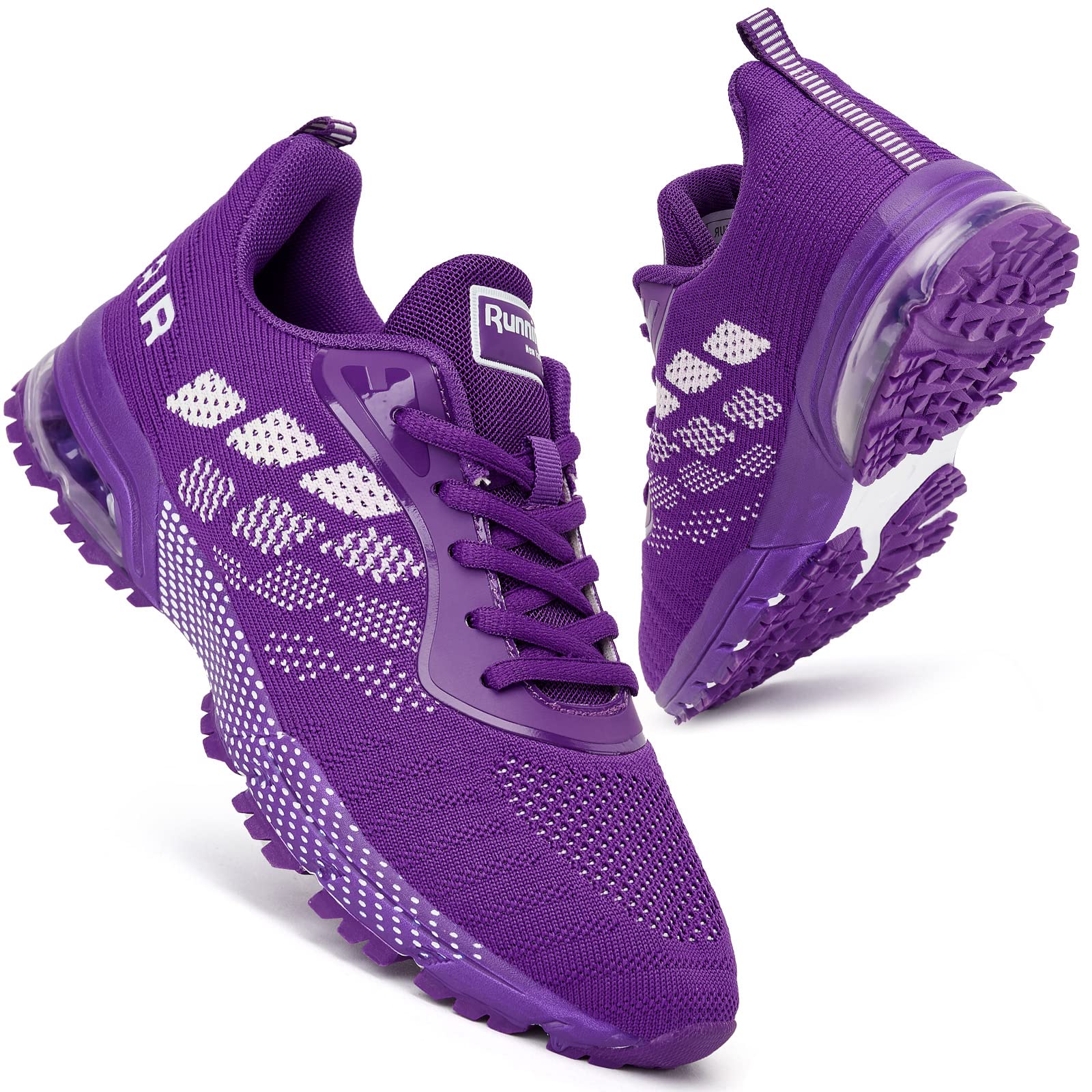 Women's Sneakers Air Running Shoes - Non Slip Tennis Shoes Women Breathable Lightweight Walking Shoe