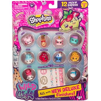 Shopkins Season 9 Wild Style -12pk