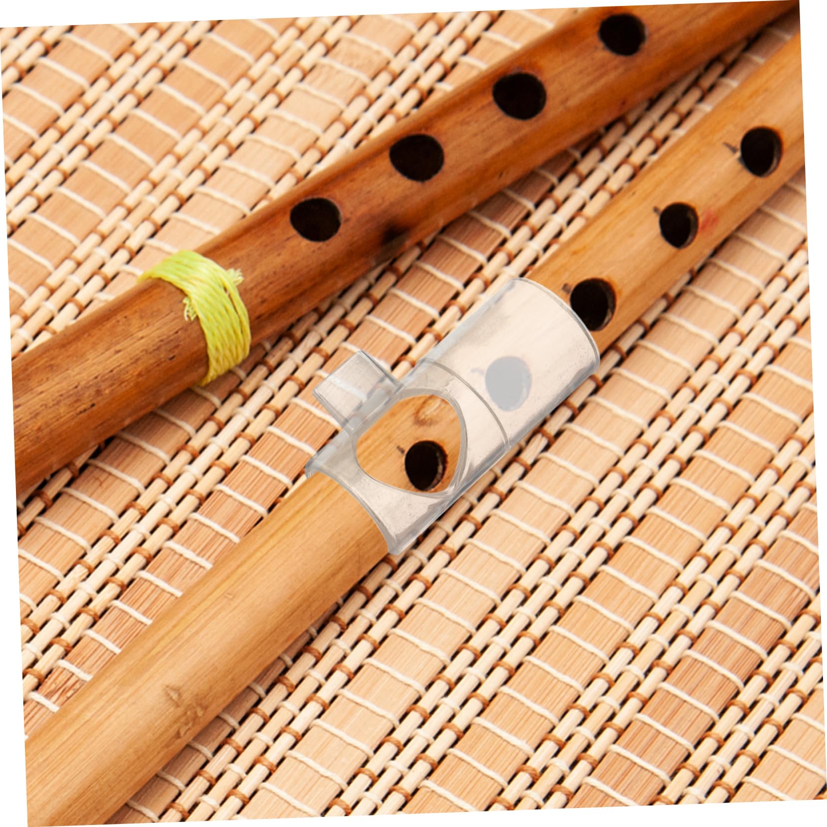 GALPADA Flute Replacement Parts Nylon Flute Accessories Compact Design Easy Install for Musicians