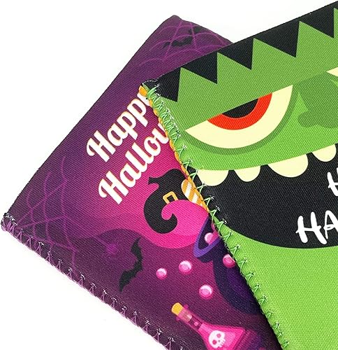 Miniatura 5 de 12 fundas para enfriadores de latas de Halloween – Trick or Treat Trick or Treat Trébol Cerveza Bebida Suministros Decoración Recuerdos