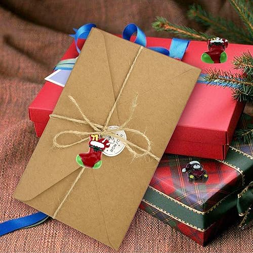 Miniatura 7 de 30 mini adornos de Navidad, decoraciones en miniatura de resina para mini árbol de Navidad