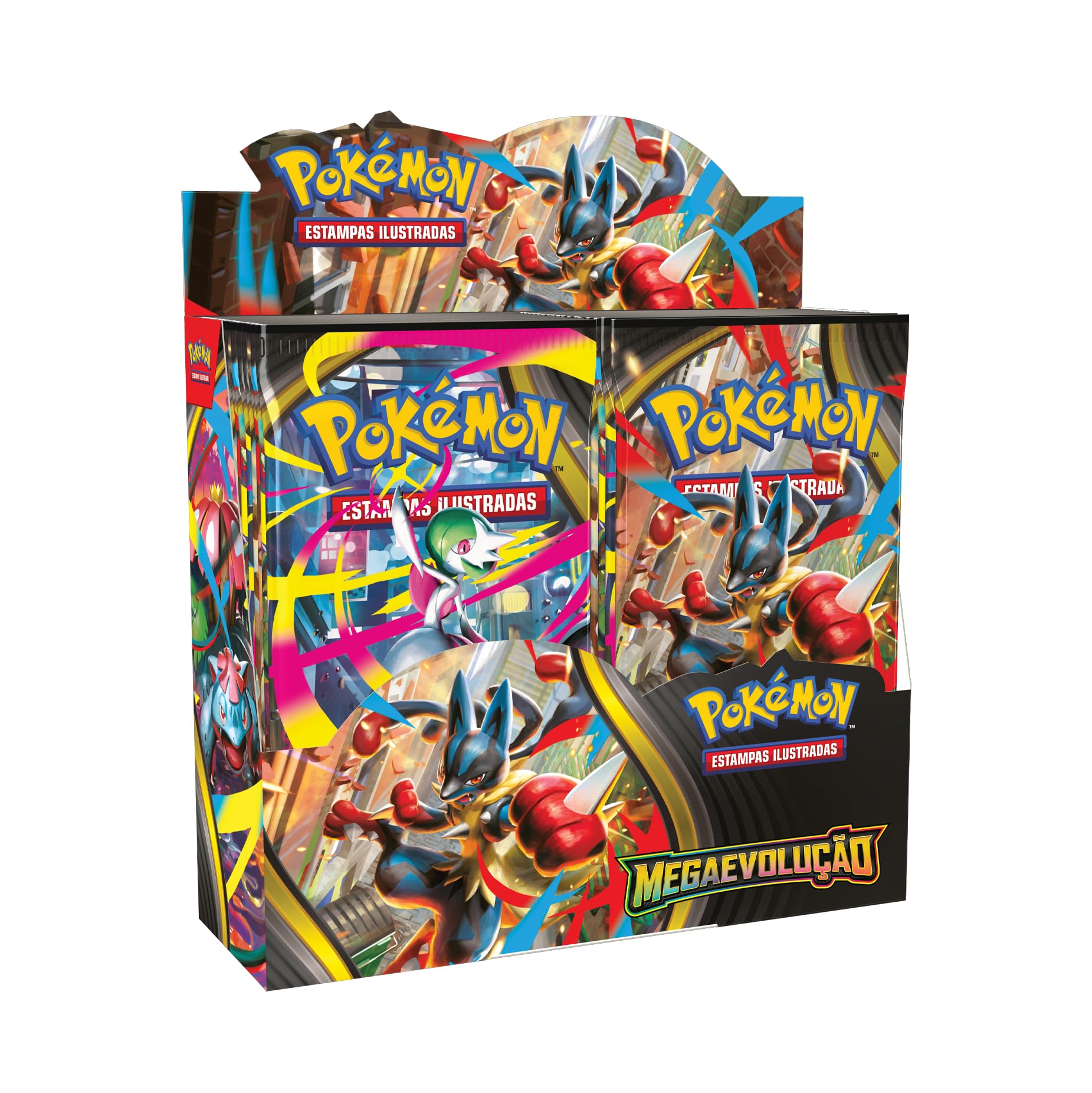 Pokémon TCG Booster Box Megaevolução ME01, 36 Boosters, Português