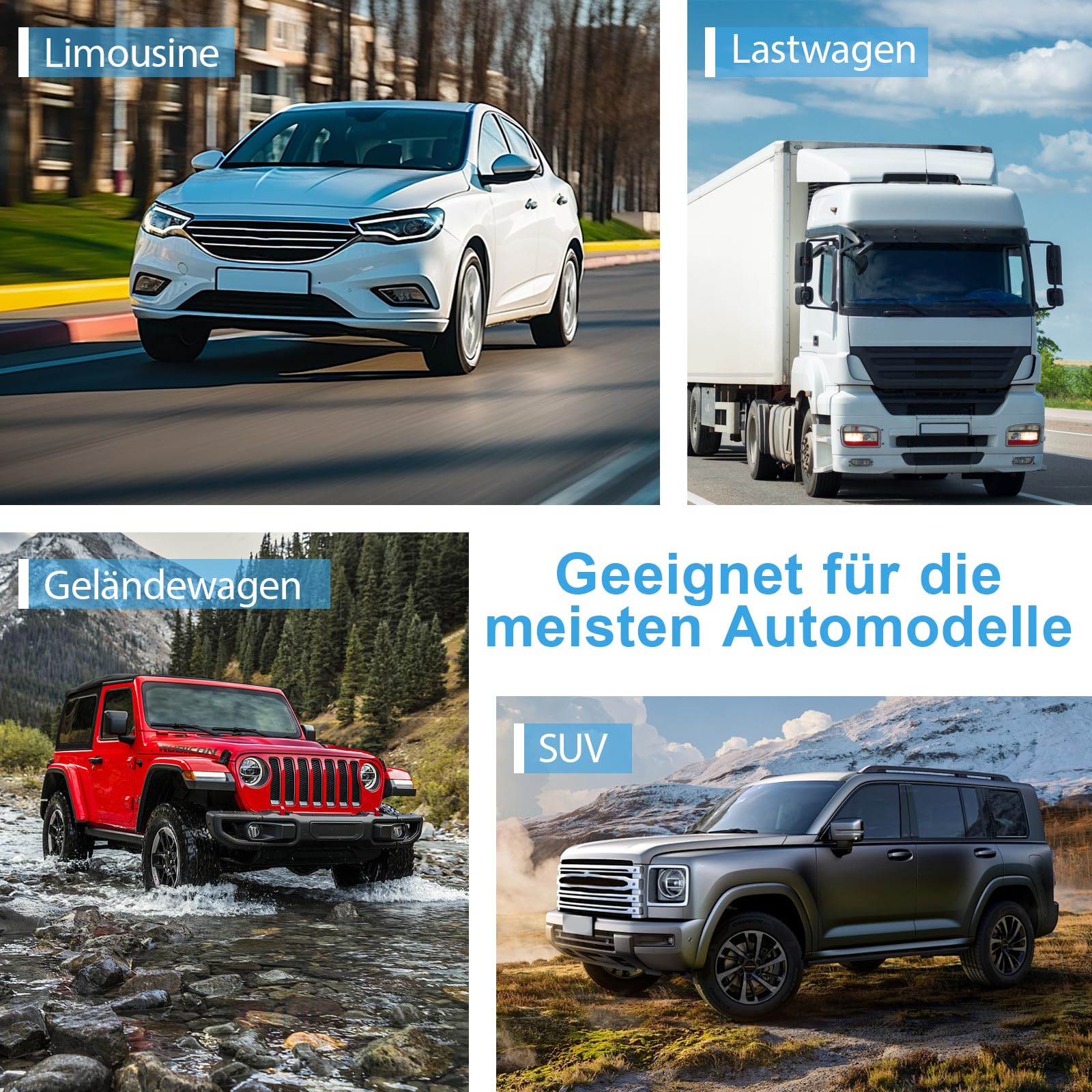 21-teiliges Set mit 17-mm- Radmutterkappen, Radschraubenkappen und Radmutternabdeckungen, passend für die meisten Automodelle, einschließlich einem Werkzeug zum Entfernen der Radmutterabdeckungen.