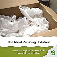 Vista 6 de Papel de embalaje de papel de periódico - Hojas de papel de embalaje para mudanza y envío - 160 hojas de papel de periódico - 5 libras, 17 x 27