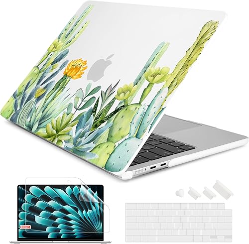 Miniatura 99 de Batianda Funda prémium para MacBook Air de 15 pulgadas 2025 M4 2024 2023 con chip M3 M2 modelo A3241/A3114/A2941, carcasa rígida diseñada