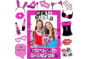 Mean Girls Party Decorations Photo Booth Props Kit