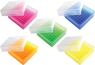 Heathrow Scientific HS120040 81-Well Storage Rack, Assorted (Pack of 5)
