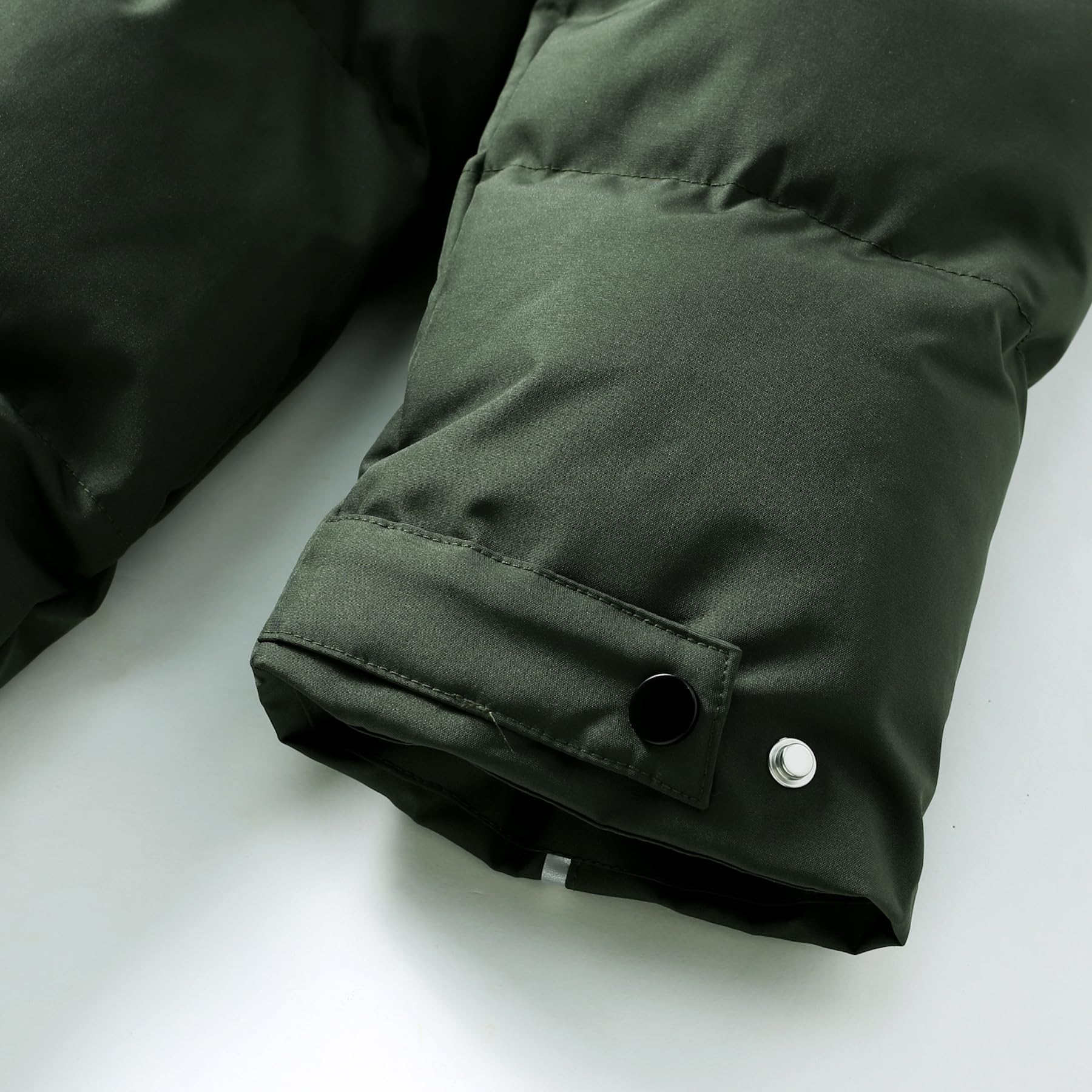 Allthemen Piumino da Uomo Giacca Invernale Lunga Trapuntata con Cappuccio Parka Caldo Cappotto a Vento di Grandi Dimensioni