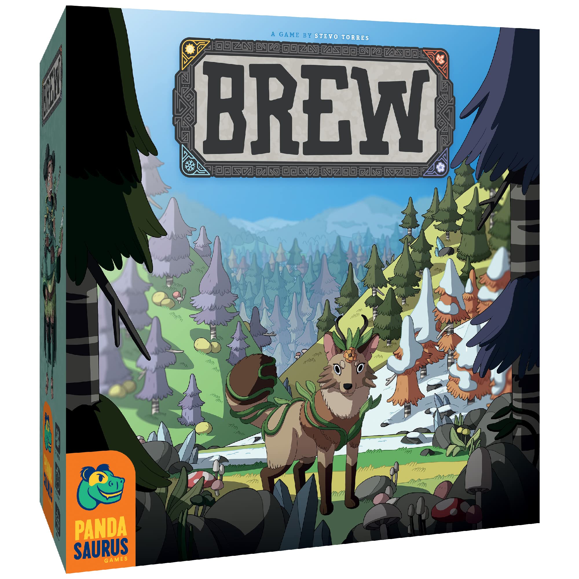 Amazon.com: Brew: Pandasaurus Games, Players Choose How to Use Element  -Dice, This Enchanted Land has Been Driven into Chaos and it is up to You  to Bring Back Balance, 45-90 Minute Playing