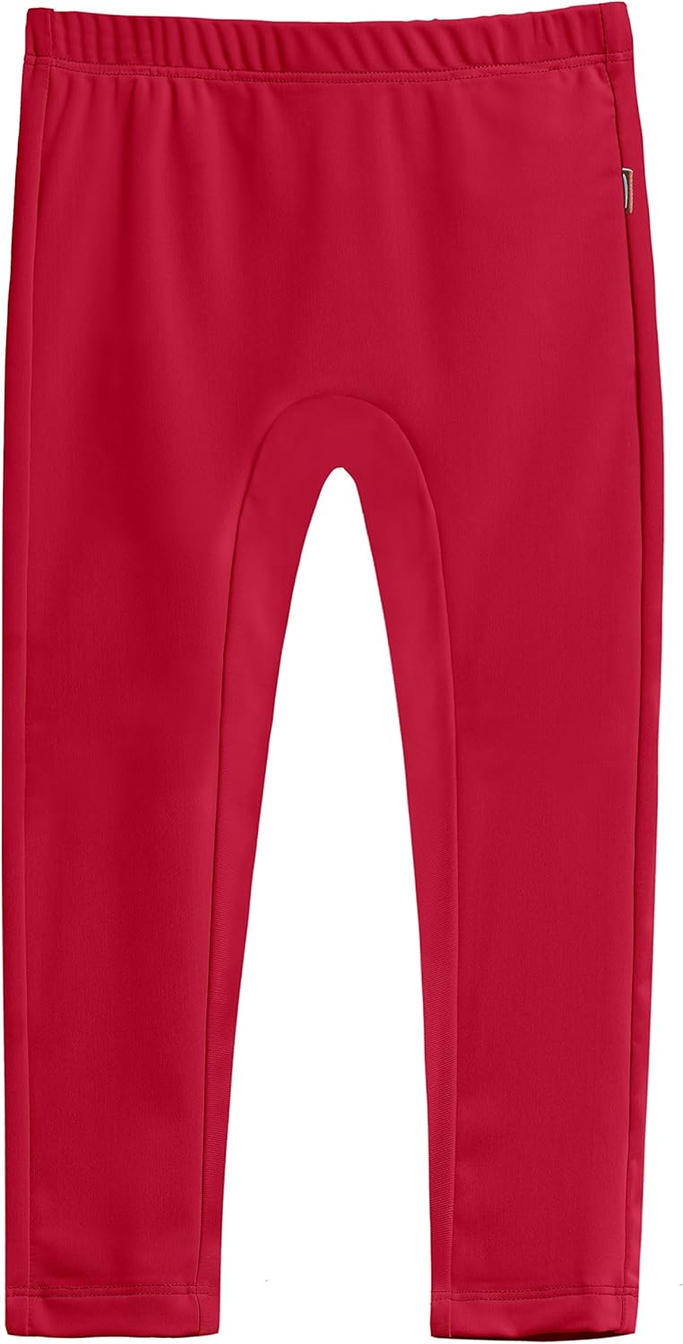 City Threads Girls Swim Pants UPF 50+ Made in USA, Swim Leggings for Practice, Sports, and Swimming