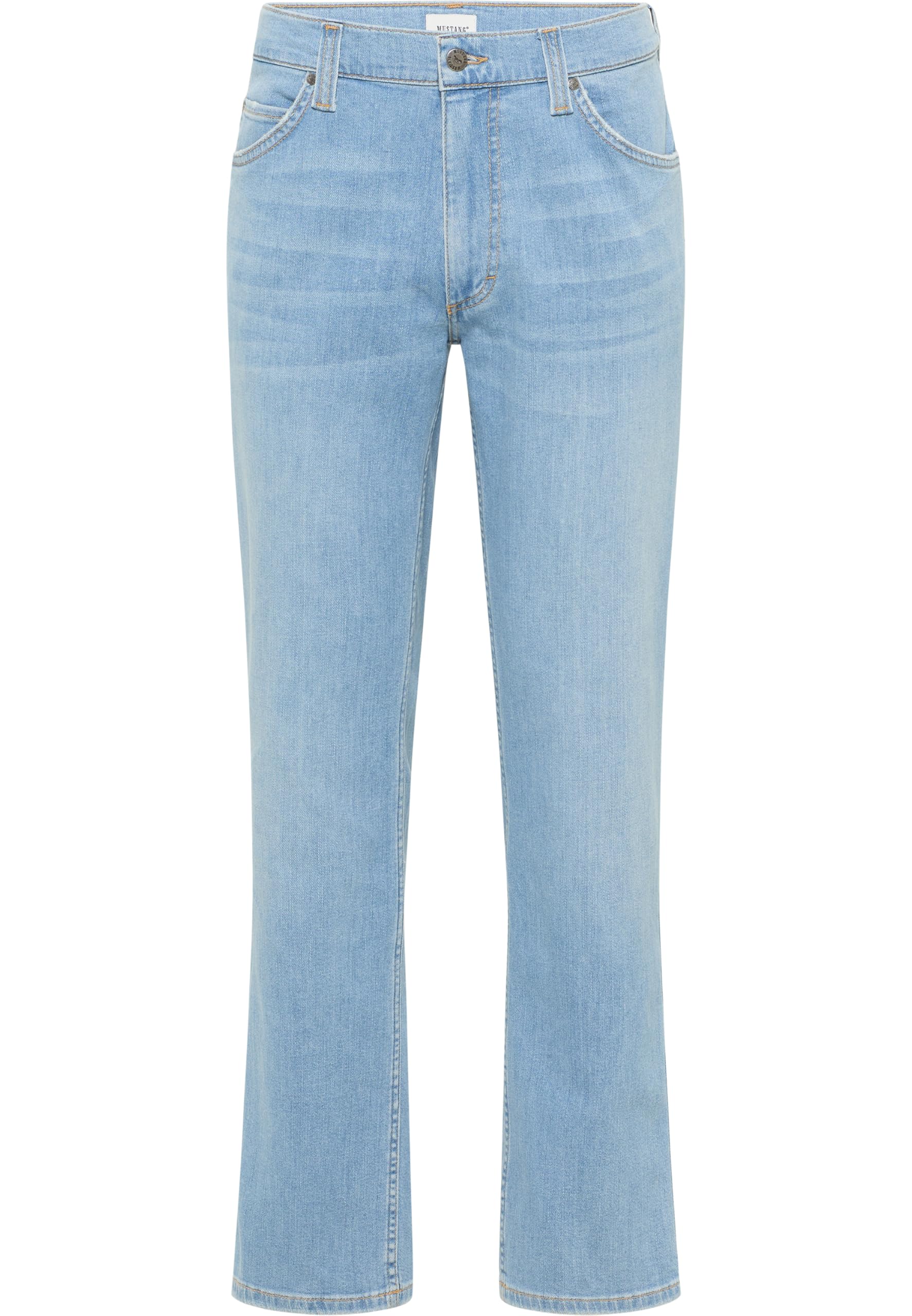 MUSTANG Men's Style Tramper Straight Jeans, Medium Blue 402, 36 W/34 L