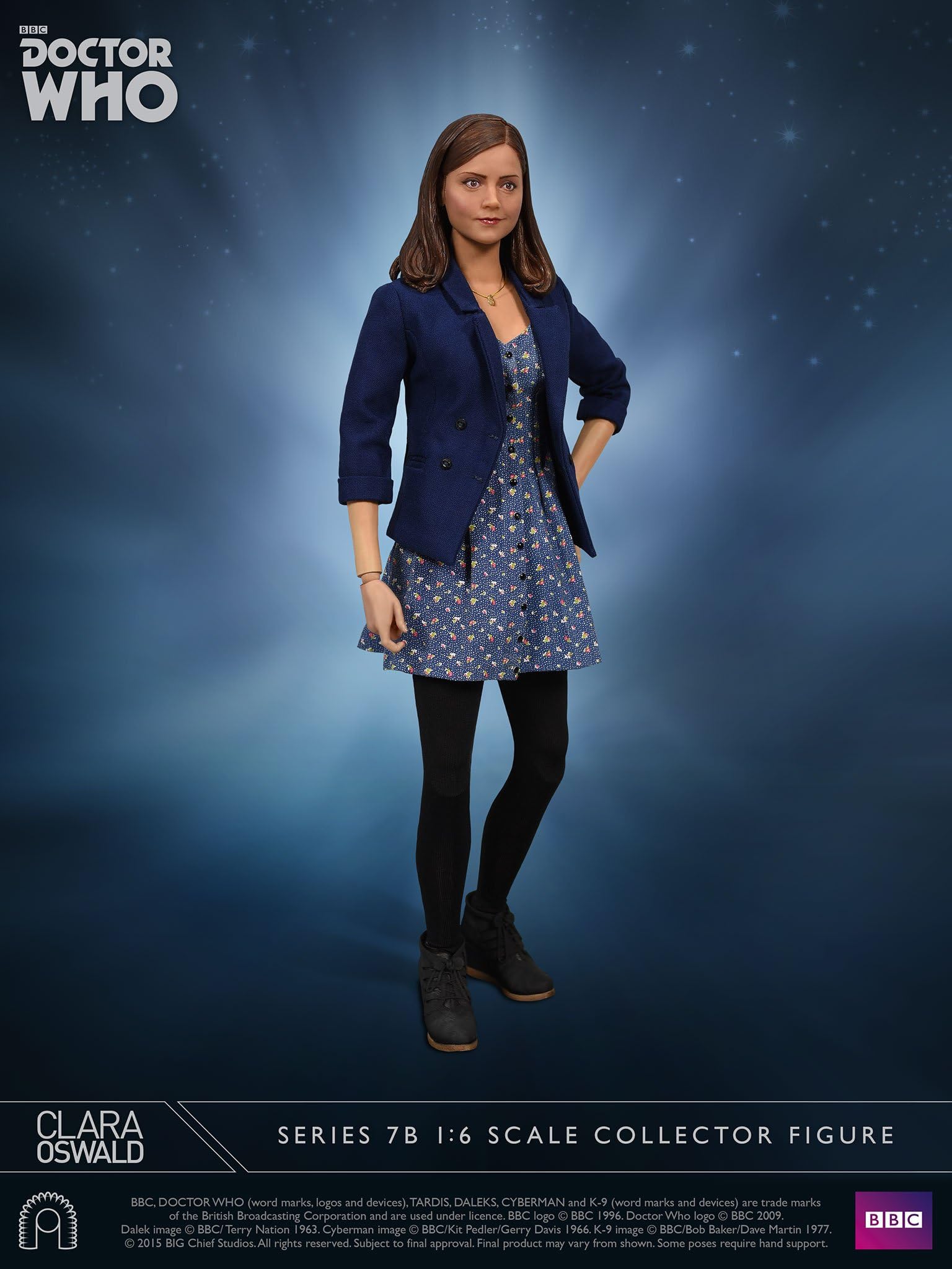 DOCTOR WHO Clara Oswald Series 7B 1:6 Scale Figure