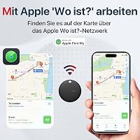 MiLi MiTag Kulcskereső Apple Hol van? Alkalmazáshoz - iOS Bluetooth Okos Nyomkövető Címke Táskákhoz, Bőröndökhöz, IP67 Vízálló, Cserélhető E 2