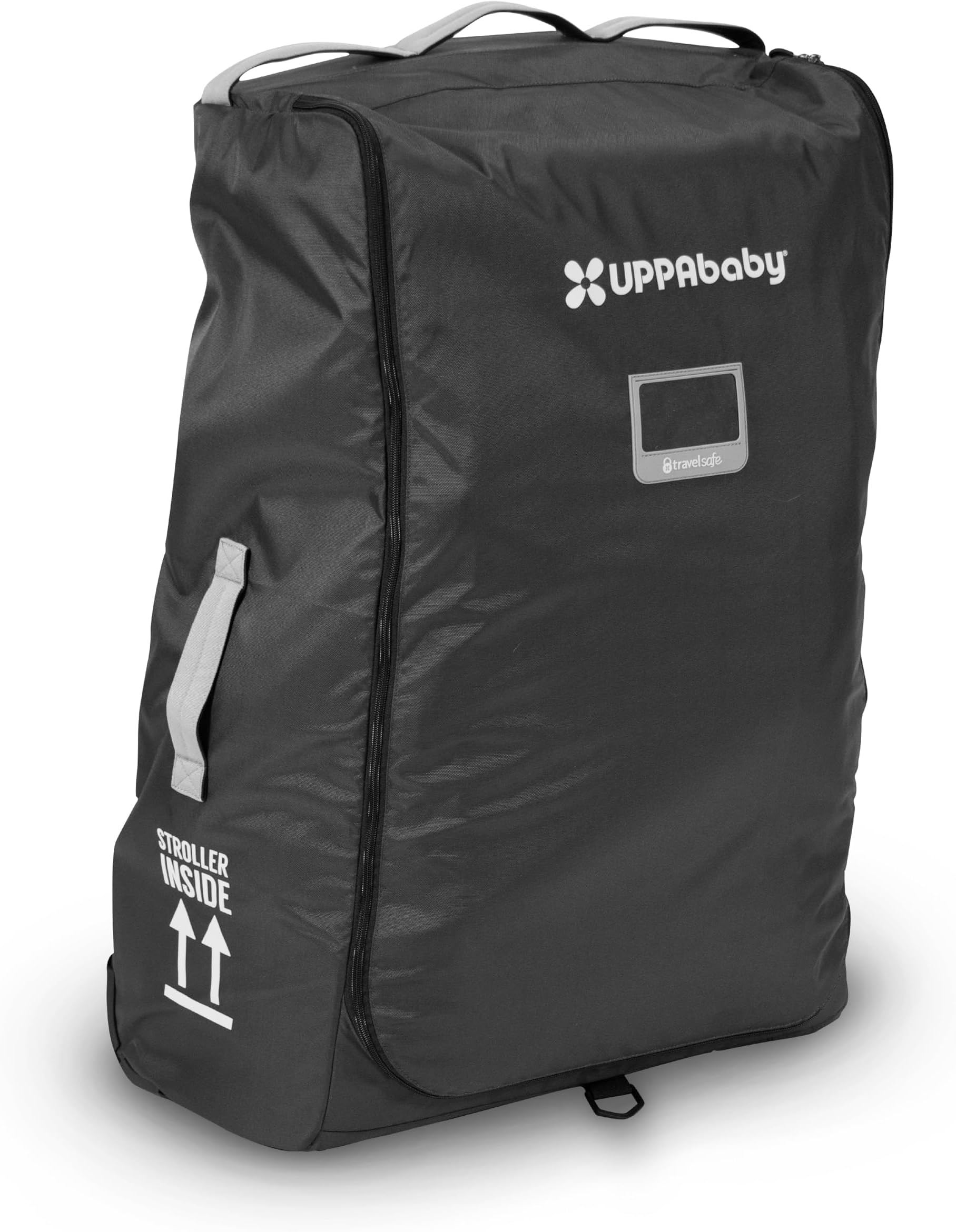 Travel Bag for Vista and Cruz Strollers - Includes TravelSafe Program Coverage, Inner Wheel Bag and Storage Pocket - Smooth Wheels, Handles + Durable Design