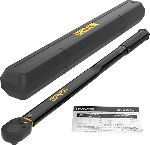 LEXIVON 1/2-Inch Click (25-250 Ft-Lb)