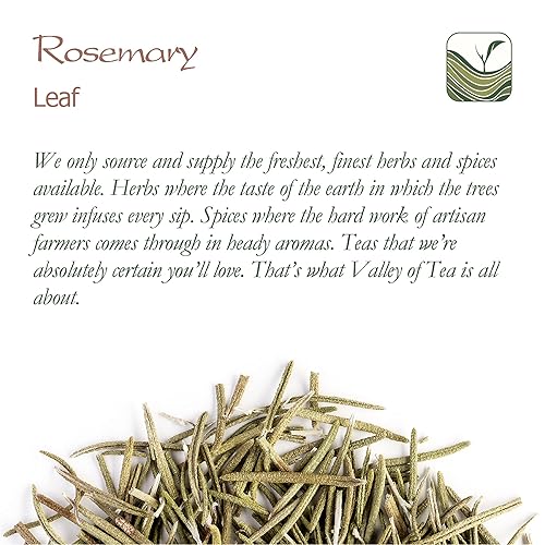 Miniatura 6 de Romero Orgánico Culinairy Gourmet Hierba - Rosmarinus Officinalis Seco Romero Ramitas - Romero Romero Hierbas Romero Rosario Rosario Seco Hierba