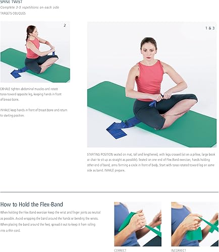 Vista 4 de STOTT PILATES Flex-Band Azul