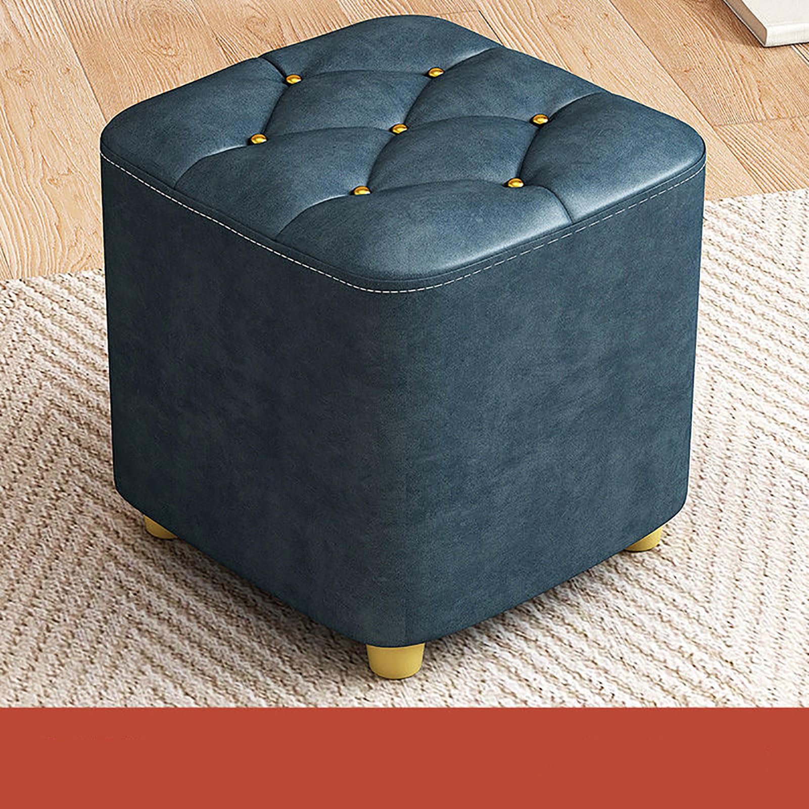 Repose-pieds ottoman compact 30 cm pour ranger les petits salons