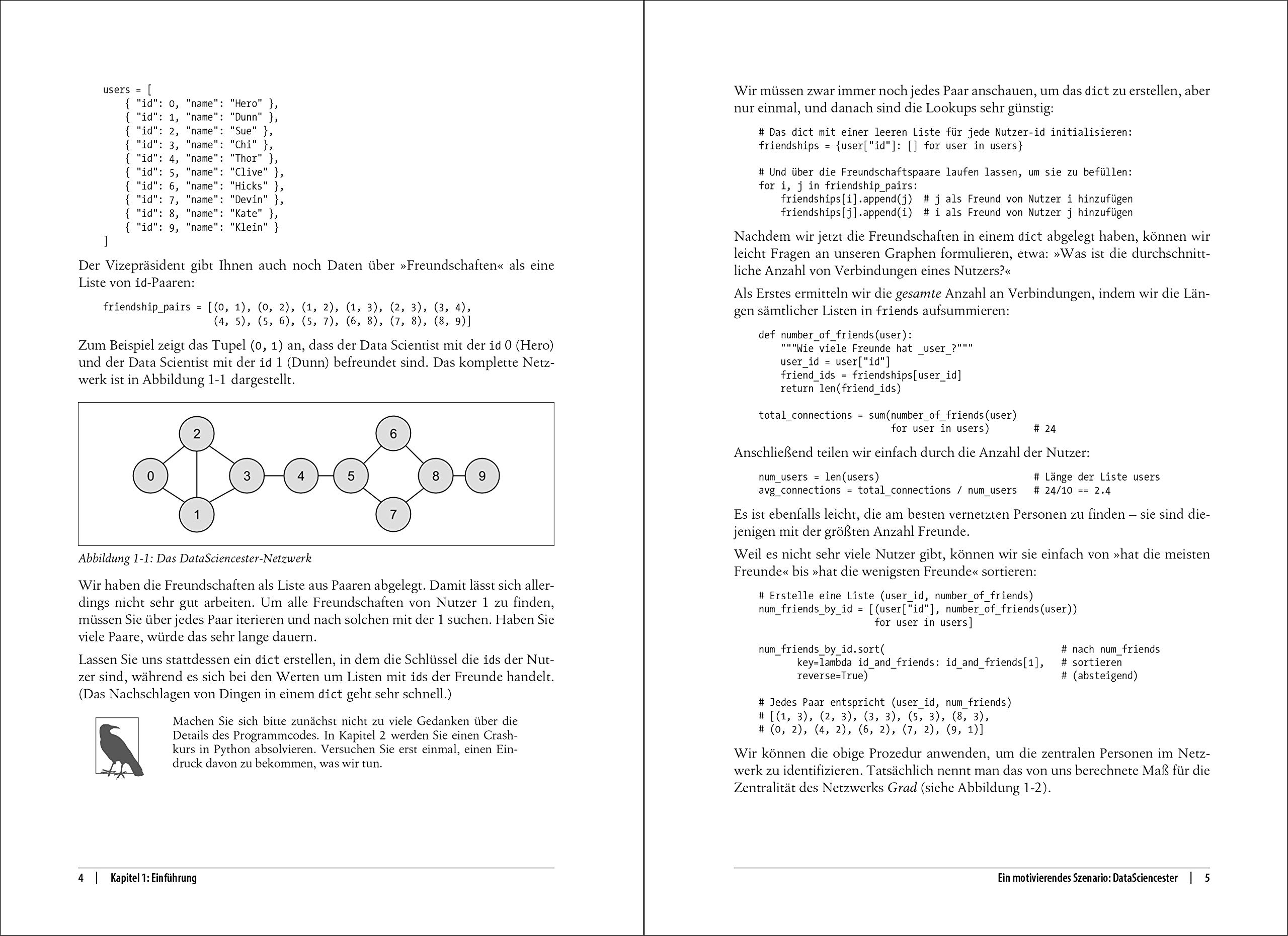 Einführung in Data Science: Grundprinzipien der Datenanalyse mit Python (Animals)