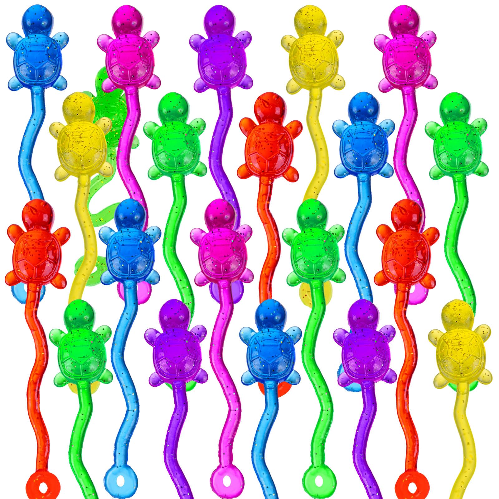 Turtle Sticky Toy Snapklik.com : HLARTNET 25Pcs Mini Stretchy Sea Turtles Toys For Kids