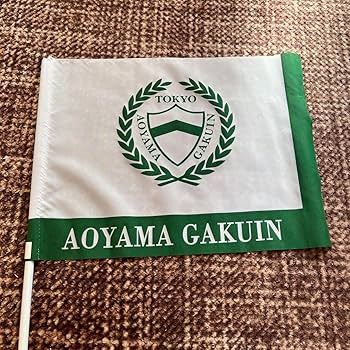 Amazon.co.jp: 箱根駅伝 青山学院大学 応援フラッグ 旗 : 文房具