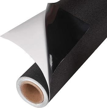 Total Blackout Window Film 100% Light Blocking, Room Darkening Static Cling - No Residue Film for Privacy, Home Security, and Day Sleep - Easy Removal UV Prevention Treatment 17.5 x 80 inches