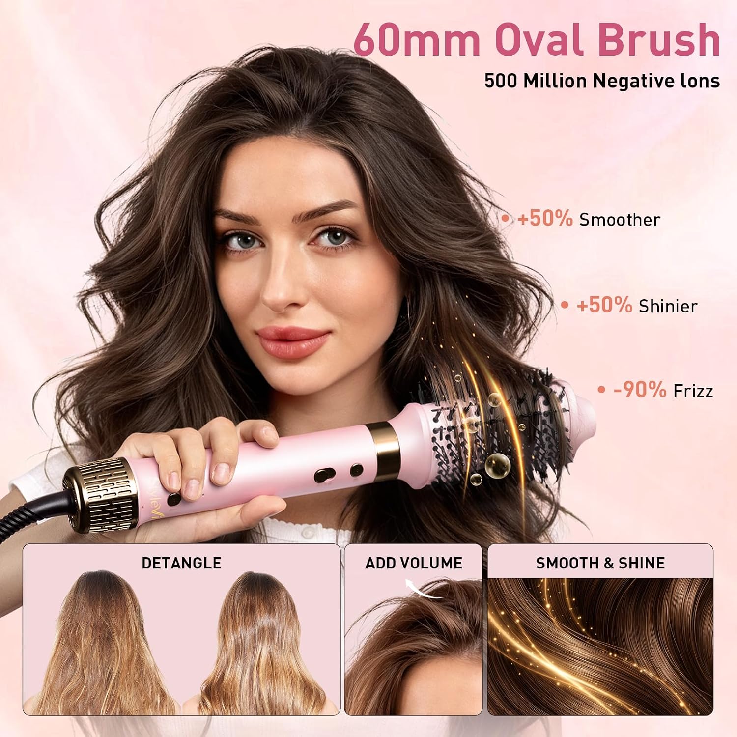 Dual Voltage 8-in-1 Air Styler with Diffuser Hair Dryer
