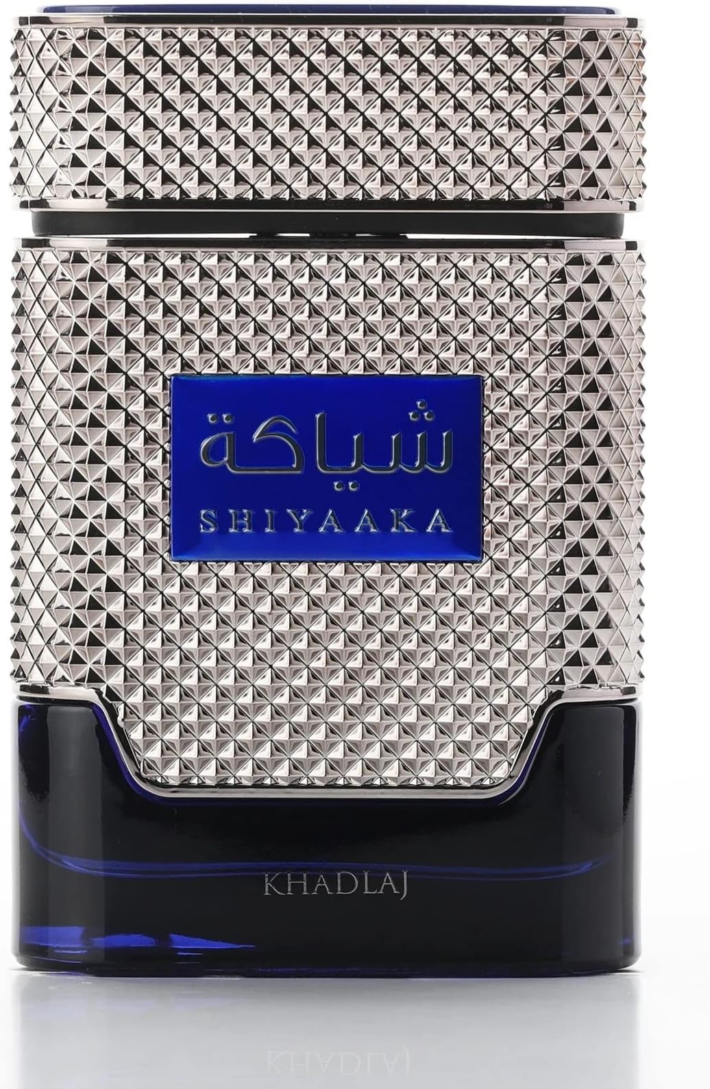 Khadlaj Shiyaaka Blue Eau De Parfum Spray for Men, 3.4 Ounce