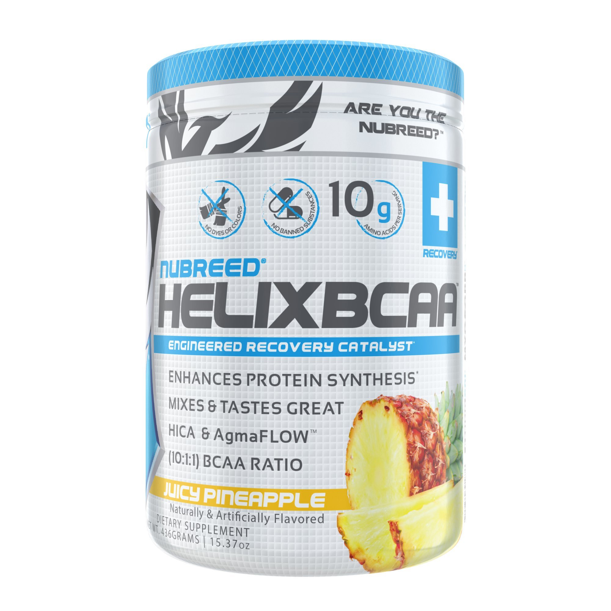 Nubreed Nutrition Helix 30 Serve, Juicy Pineapple, 14.96 Ounce