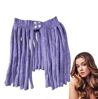 Heat Free Curling Wand Headband, Heatless Curling Set-2 in 1 Heat Free Curl | Hair Rollers Pasta Molds Spiral Caps Heat-Free Overnight Styling for Curly Hair Kvi