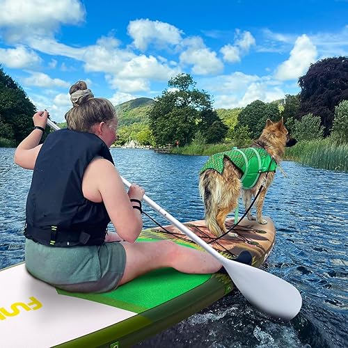 Miniatura 14 de FunWater Stand Up Paddle Board Ultra-Light Inflatable Paddleboard with SUP Accessories for Adults & Youth of All Skill Levels