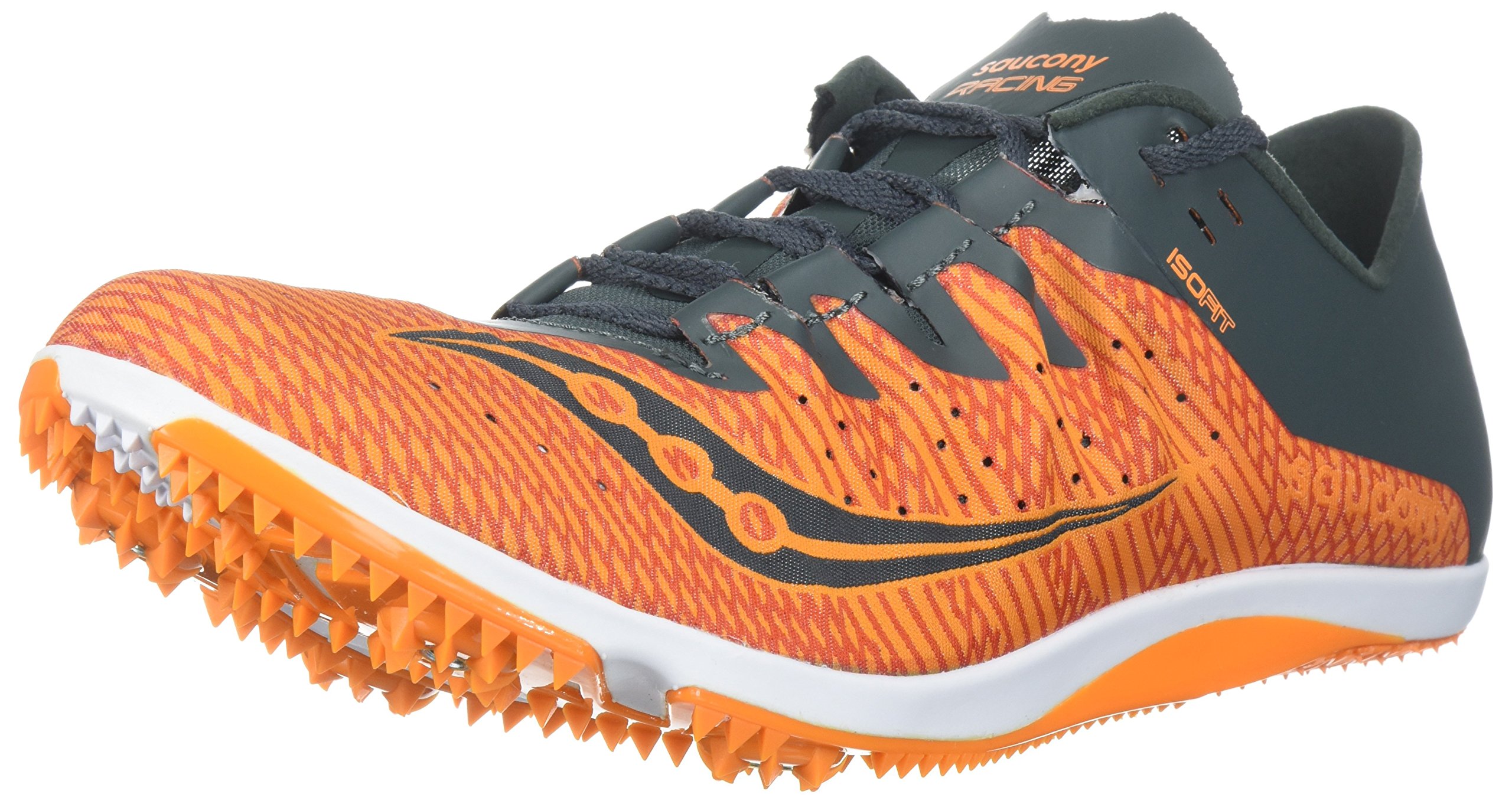 Saucony Mens Hurricane Iso Running Shoe Grey Blue Desertcart