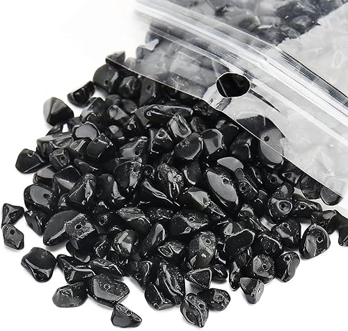 Miniatura 2 de 456 cuentas de piedra natural con chip natural, piedras preciosas multicolor irregulares de 0.31 a 0.315 pulgadas, piedras preciosas sueltas de