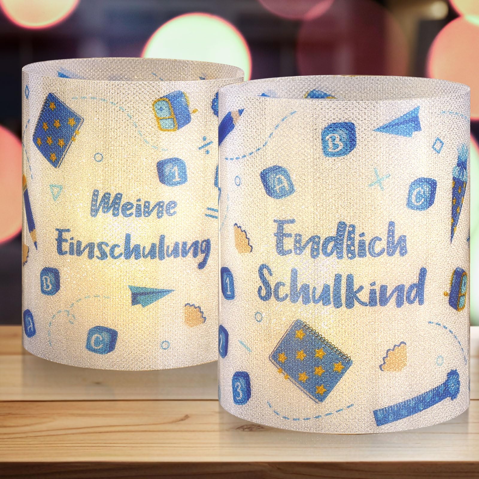 20 Servietten Für Schulanfang – Buntes Design, Ideal Für Die Einschulungsfeier