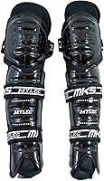 Mylec MK5 Street Hockey Shin Guards - Lightweight Breathable Shin Pads with 360° Straps, Hard Shells & Metatarsal Protection