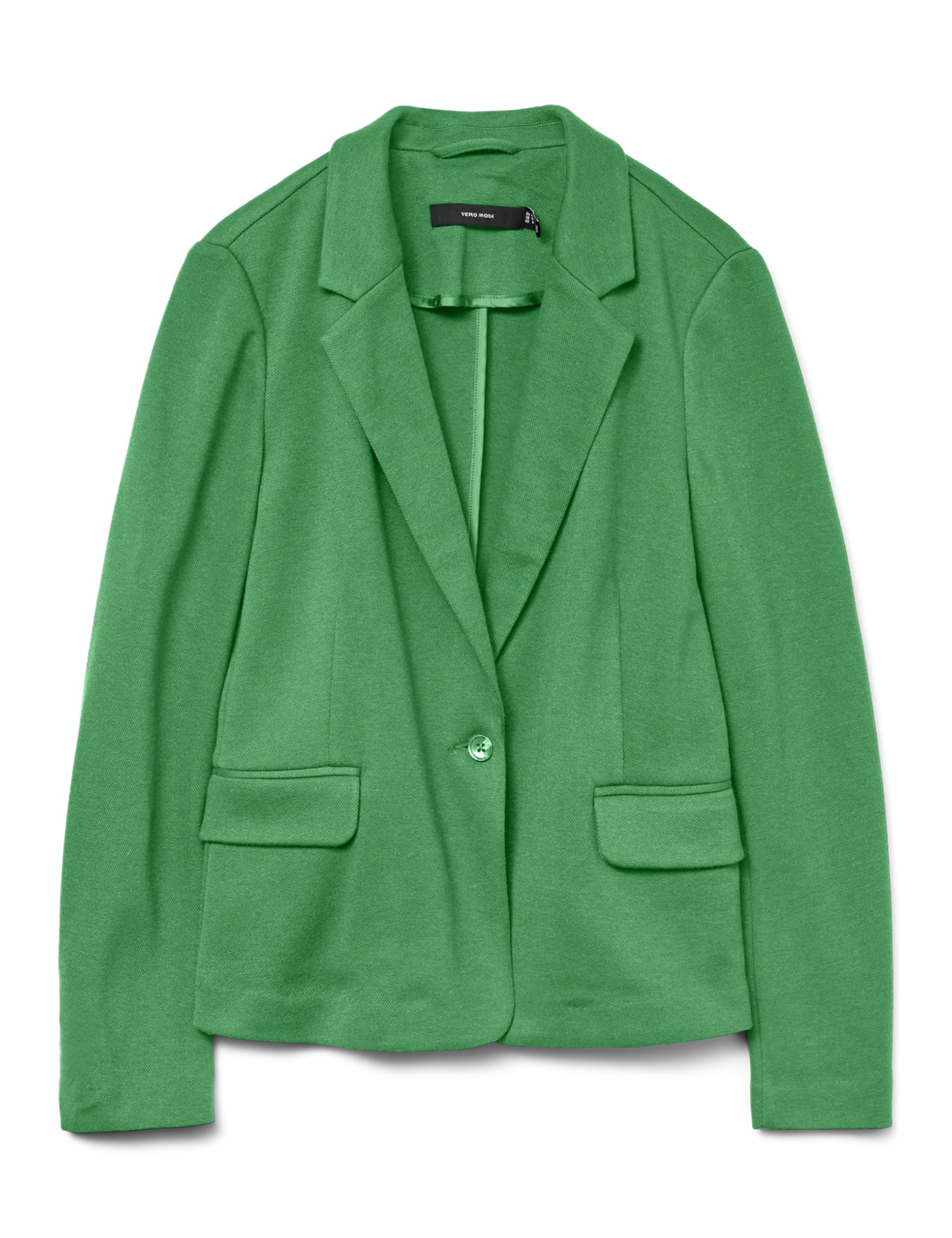 Vero Moda Women's Vmjulia Ls Blazer Dnm Noos, Bright Green, 14