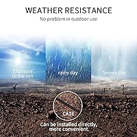 Vista 7 de XXONE Cable Ethernet Cat 6 para exteriores, 250 pies, 26 AWG, cable de red Cat6, cable de conexión RJ45, cable LAN, FTP, impermeable, entierro