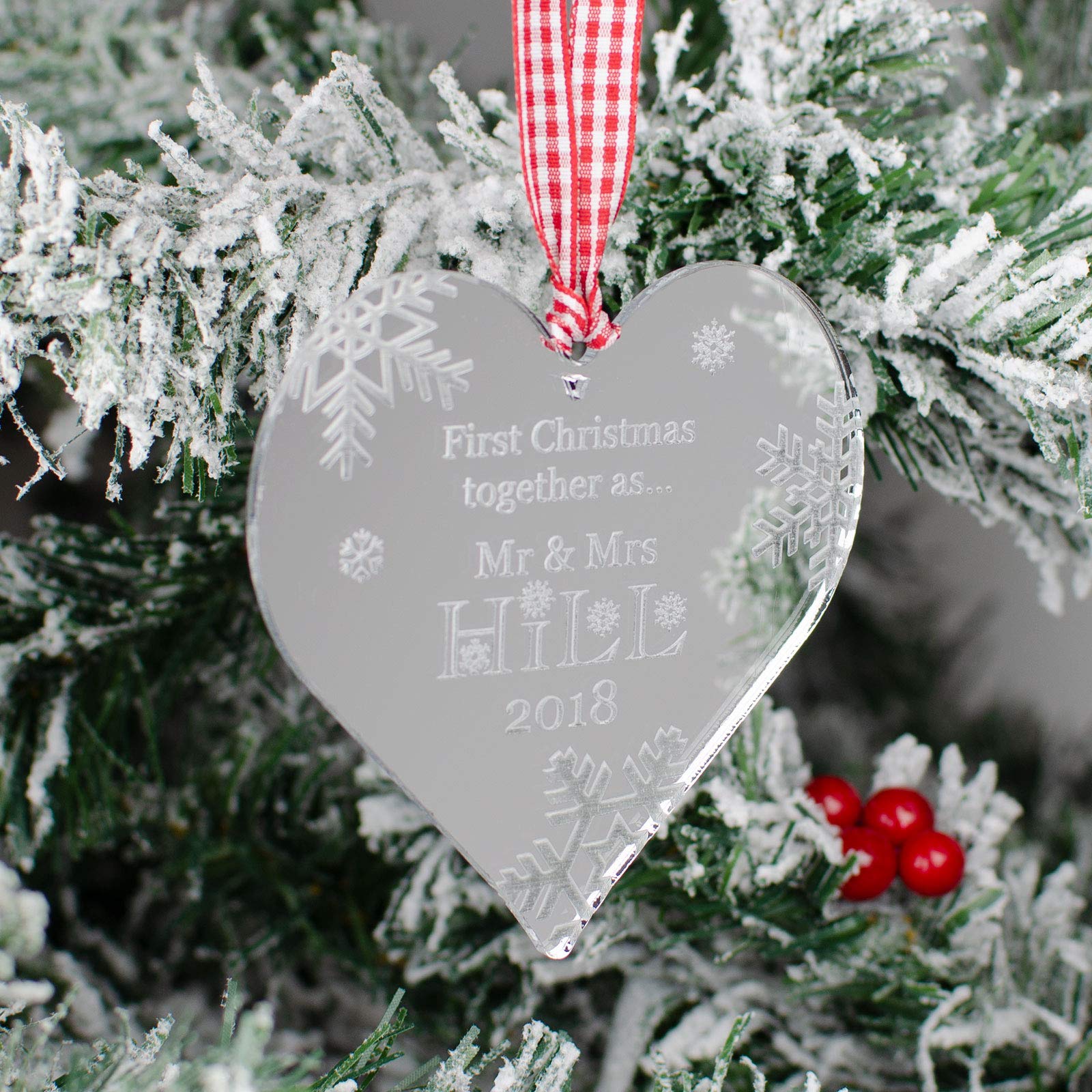 Wedding Attire Personalized Ornament - Ornaments From The Heart