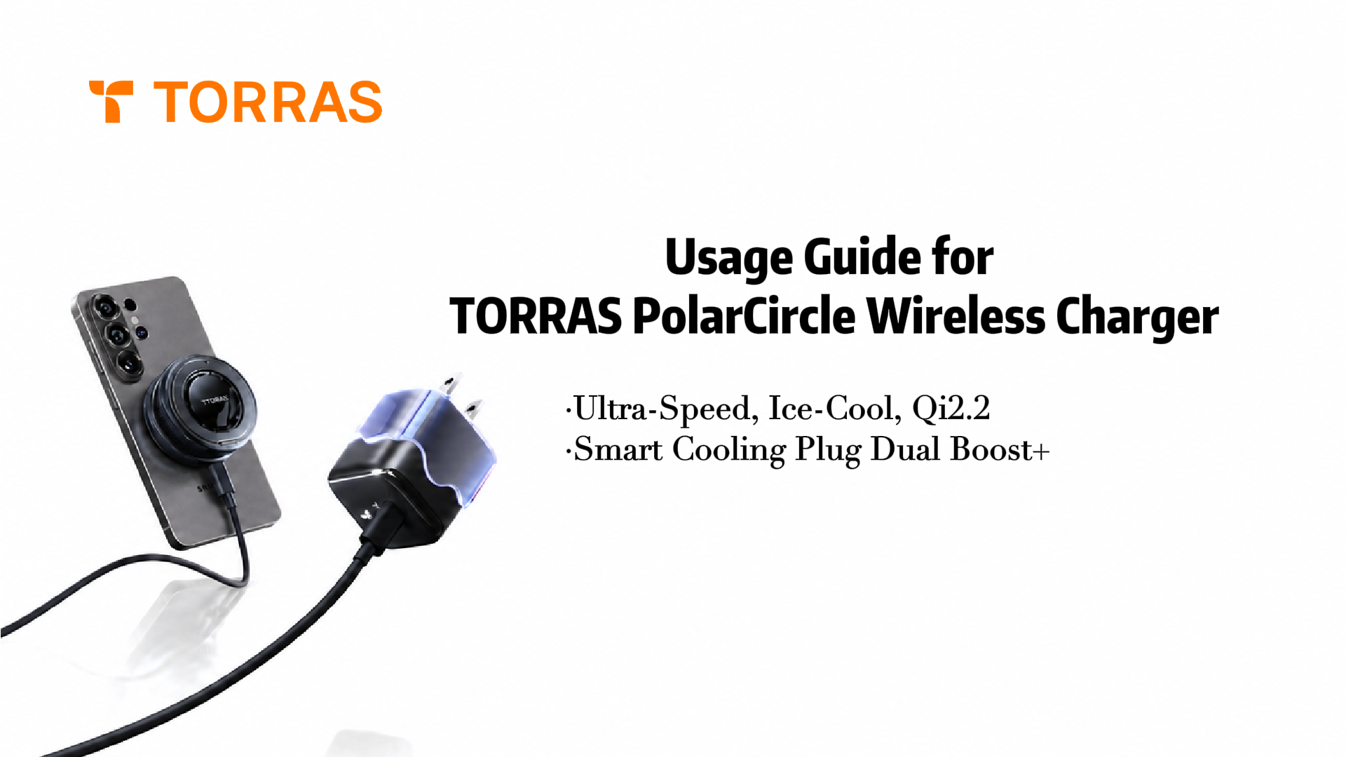 Amazon.com: TORRAS PolarCircle Qi2.2 Wireless Charger for iPhone