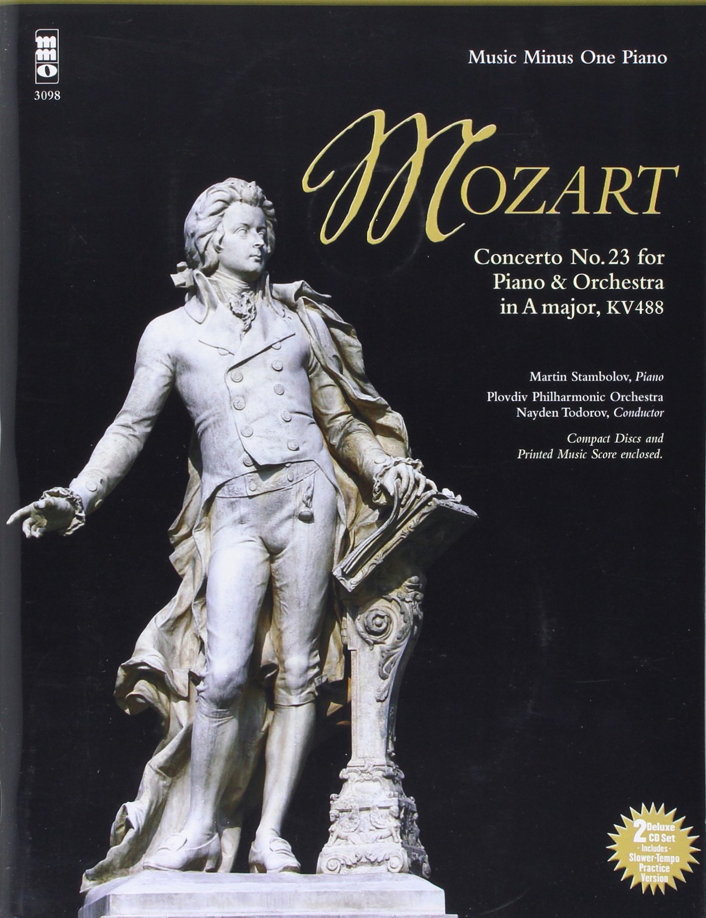 Mozart - Concerto No. 23 in a Major, Kv488: Music Minus One Piano (Music Minus One (Numbered))