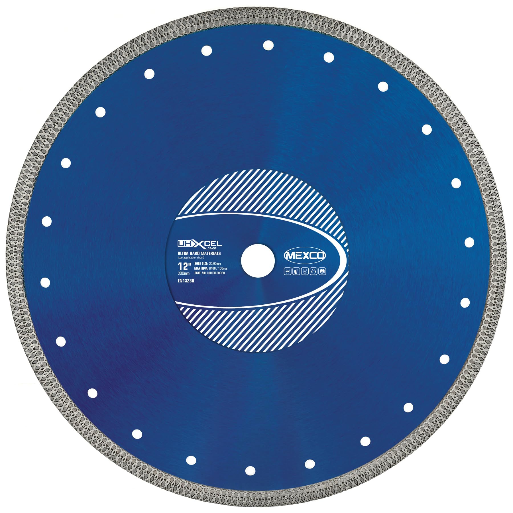 Mexco UHX Ultra Hard Materials Diamond Blade, High-Performance, Precision Cut...