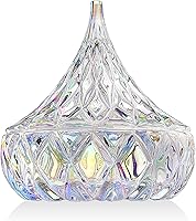 Vista 7 de Godinger Hershey - Plato para dulces, plato de chocolate, decoración de cristal (transparente) para sala de estar y comedor