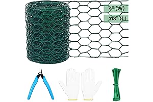Decorative Chicken Wire for DIY Crafts and Garden Fencing