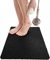 Vista 68 de ENKOSI Alfombra antideslizante para ducha y baño Loofah - Comodidad acolchada suave - Sin ventosas para bañeras lisas o texturizadas - Drenaje