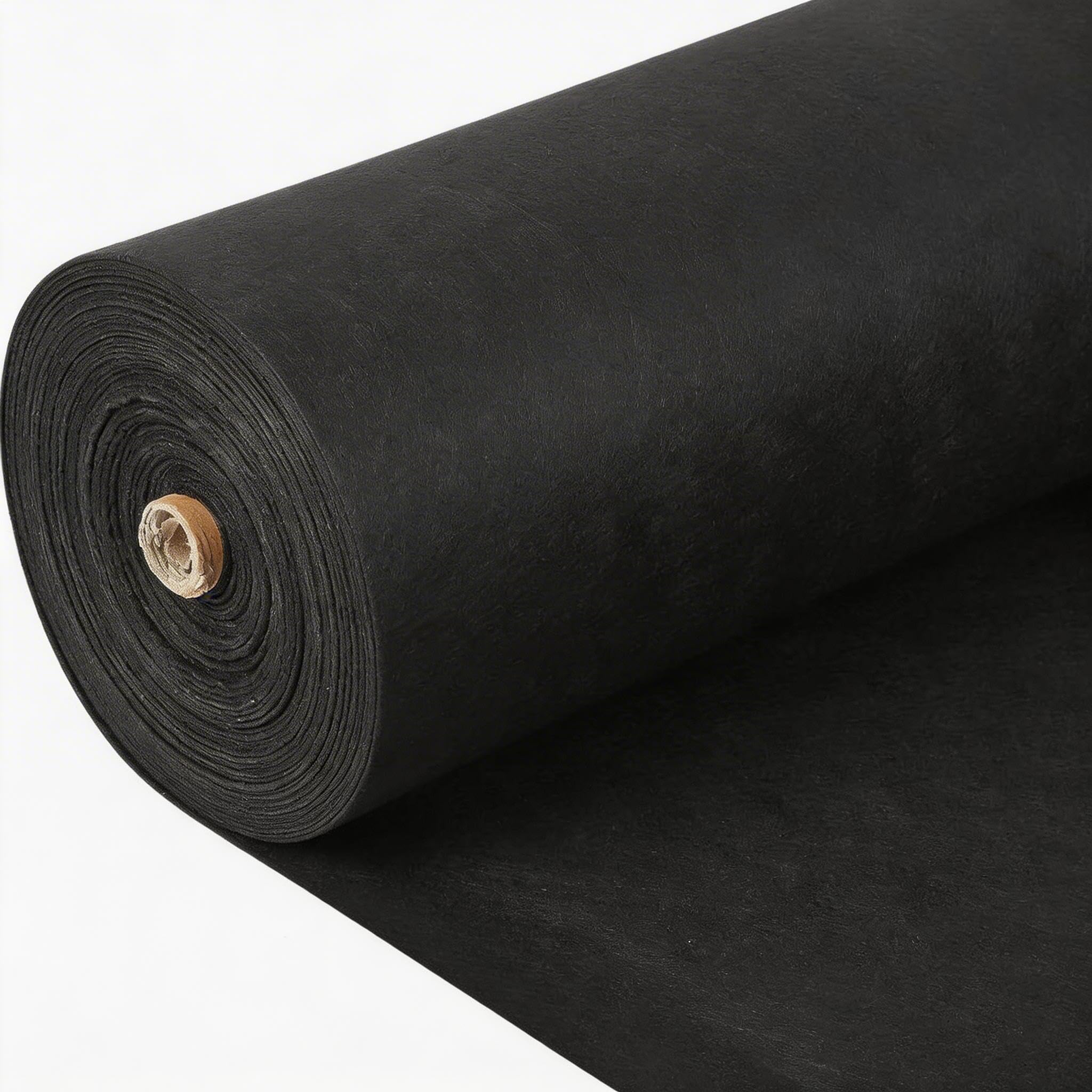 GarveeTech 1,83x91,44m Unkrautvlies PP Geotextil, Landschaftsvlies Garten | Wasserdurchlässig, UV-stabil, Reißfest, Ökologischer Schutz, Profi-Qualität, Für Wegebau, Drainage & Hochbeete