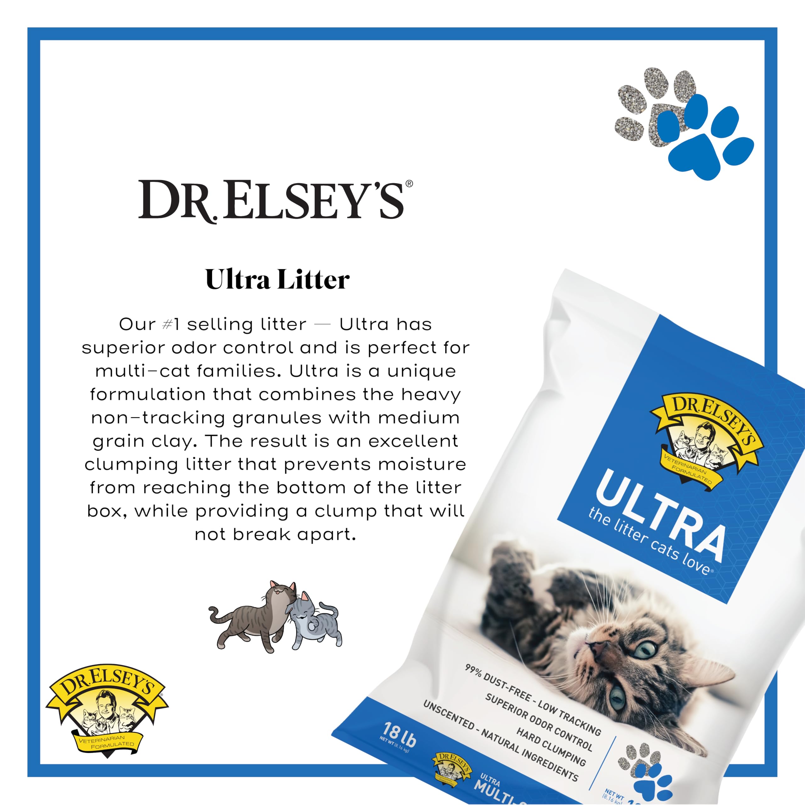 Dr. Elsey's Żwirek dla kota Precious Ultra, 8,16 kg