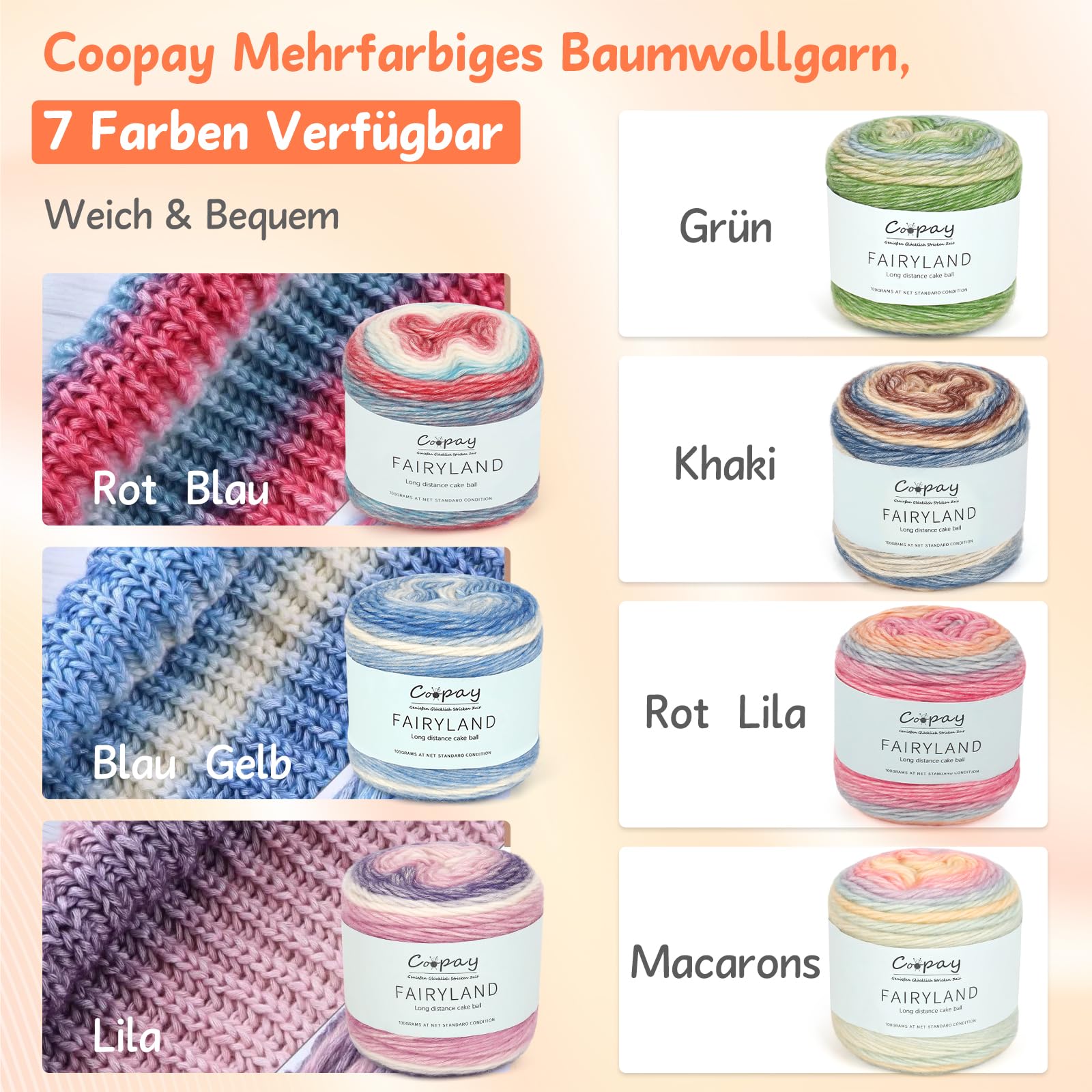 Gomitoli di Lana, Morbido Mohair Lavorato Maglia Caldo Angola Lungo Filato Per Maglieria Uncinetto Manutenzione Filati Lavori Fai Da Te All'Uncinetto Scialle Sciarpa Calze Cappelli Maglione Braccio