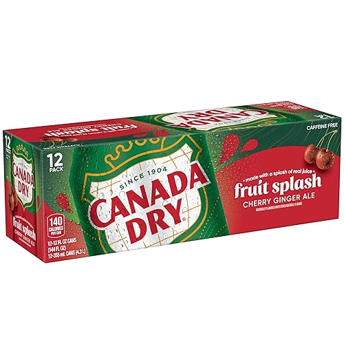Miniatura 3 de Canada Dry Cherry Gingerale Fruit Splash 12oz, paquete de 12